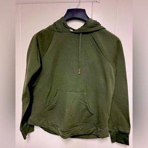 Athletic works dark green hoodie